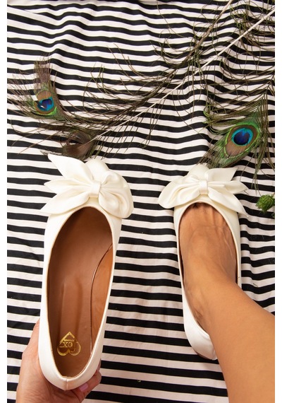 Fox Shoes Ten Kadın Babet H726810504 Ten
