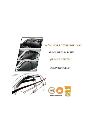 Ford Ranger 2005 2010 Cam Rüzgarlıgı