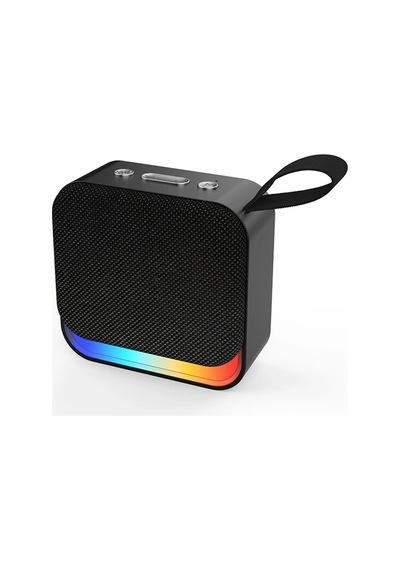Rgb Işıklı Taşınabilir Bluetooth Hoparlör Mini Kablosuz Speaker