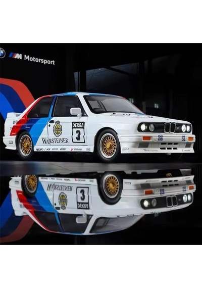 Scowetto 1988 Bmw 3 Serıes M3 White E30 Bmw M3 Warsteıner Diecast Araba Bmw E30 Model Koleksiyonluk Araba