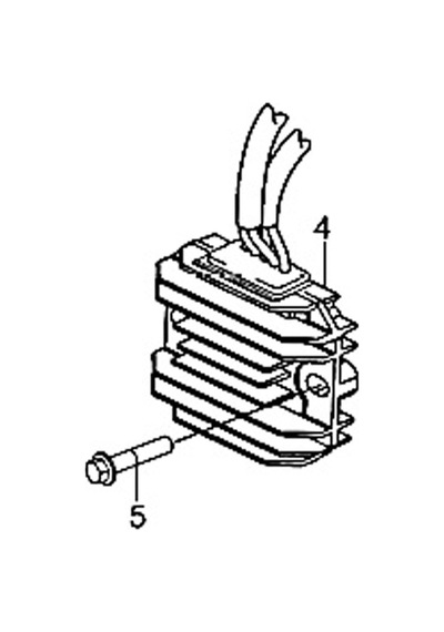 Haojue Da135s Regulator 32800h05522h000