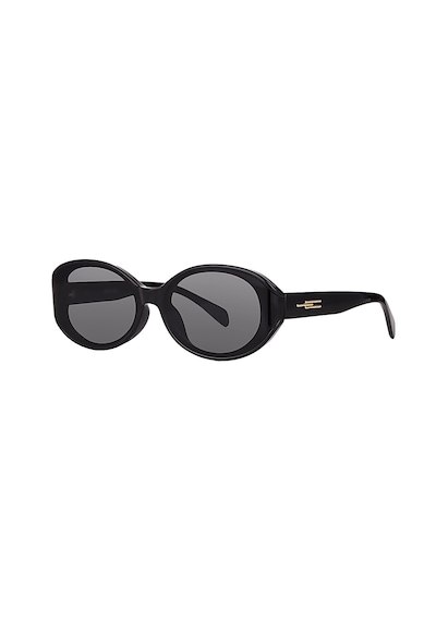 Daniel Klein Dk4342-1 Bold Line Heritage Oval Kadın Güneş Gözlüğü Siyah