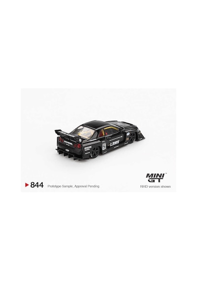 Mini Gt 1/64 844 Nissan Lb-er34 Super Silhouette Skylıne Black