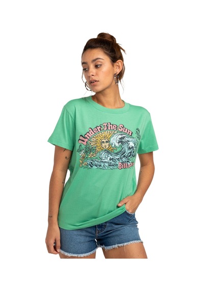 Bıllabong Billabong Kadın Tişört Chopy Waters Yeşil Gkz0 Yeşil