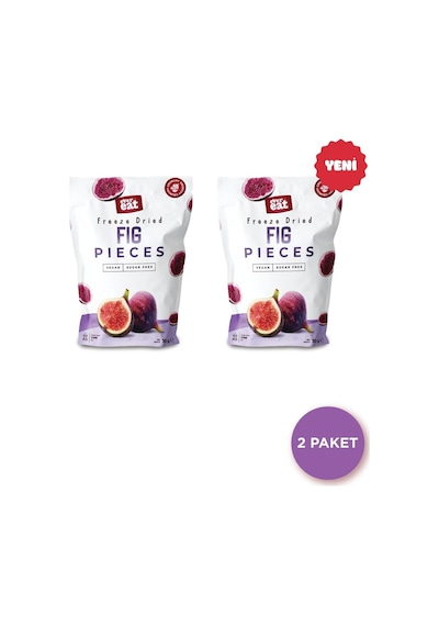 İncir Kuru Meyve Cipsi 30 G X 2 Adet Dondurularak Kurutulmuş Meyve 30 G