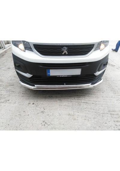 Toyota Proace 2019+ Krom Saclı Yan Basamak + Çiftli Bıyık + Arka Koruma 3 Lü Set