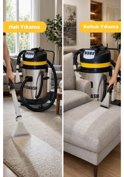 Rotowash 4 Motorlu 220V Halı ve Koltuk Yıkama Makinesi 10471