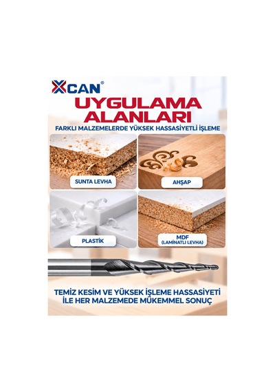 Konik Küresel Cnc Freze Ucu R0.25 Ø0.5 Mm 4 Mm Şaft 50 Mm