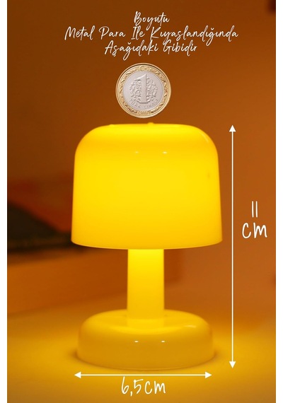 Led Mum İskandinav Tip Pil Dahil Dumansız Alev Ledli Yapay Dekoratif Mum Dekor Işığı Pt427 Krem Genel