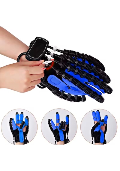 Rehabilitasyon Robot Eldiveni El Ve Parmak Egzersiz Cihazı