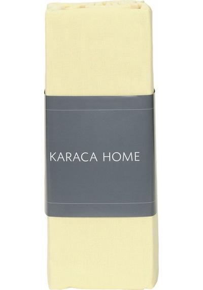 Karaca Home Açık Kahve %100 Pamuk Düz Çarşaf  240x260 cm