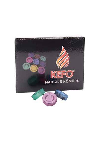 Kefo Renkli Tablet Kömür 33 Mm