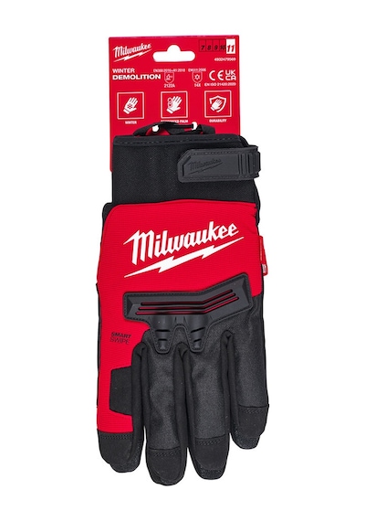 Milwaukee Winter Demolition Yıkım Eldiveni Kışlık 10/xl Beden - T4932479568 Siyah