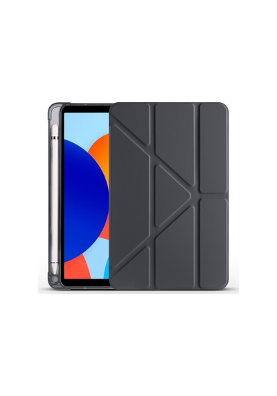 Xiaomi Redmi Pad Se 8.7 Kılıf Zore Tri Folding Kalem Bölmeli Standlı Kılıf Kapaklı Kılıf
