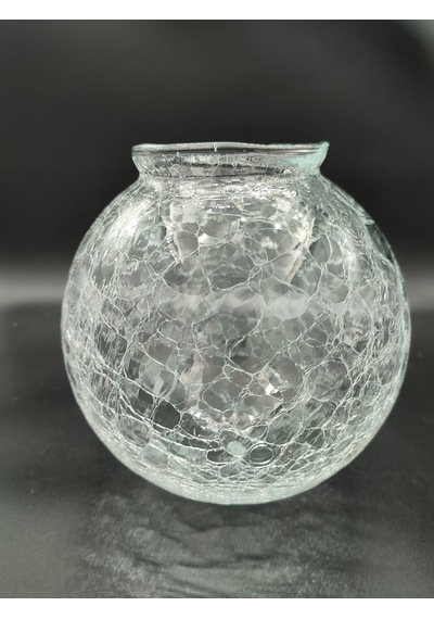 Osmanlı Avize Camı.şeffaf,grifli.çap:20.00cm-duy Yuvası:10.00c... Şeffaf