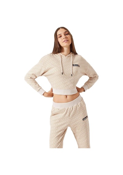 Ellesse Kadın Kapüşonlu Sweatshirt - F005-4540 Kırık Beyaz