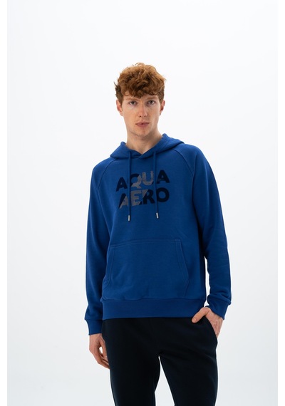AR-MA Arma Erkek Regular Fit Kanguru Cepli Sweatshirt K24254926001 Saks Mavisi