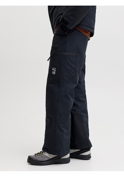 Jack & Jones Jjalpes Ski Pant Aw25 Erkek Pantolon-31323 Siyah