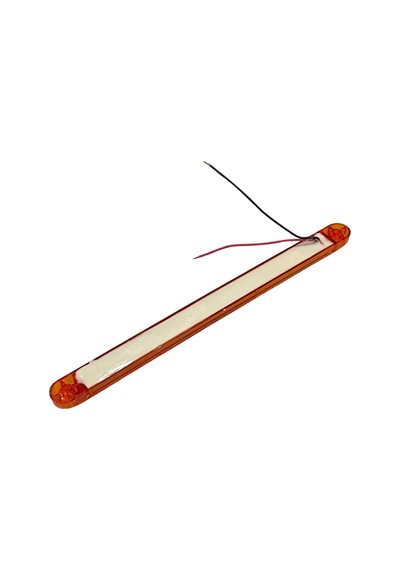12v-24v Parmak Lamba 15-ledli Sarı 240 17 Mm