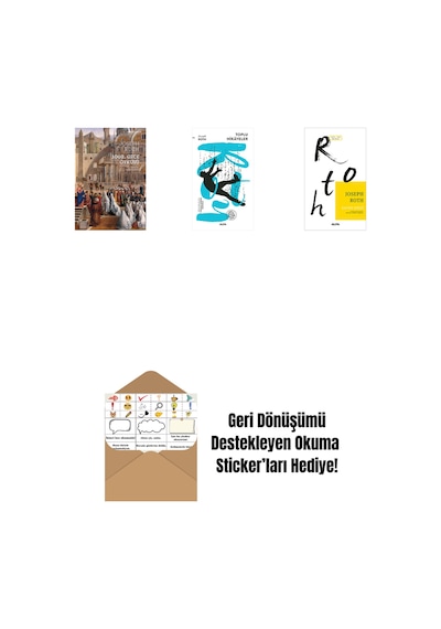 1002. Gece Öyküsü + Toplu Hikayeler + Savoy Oteli + Okuma Sticker'ları