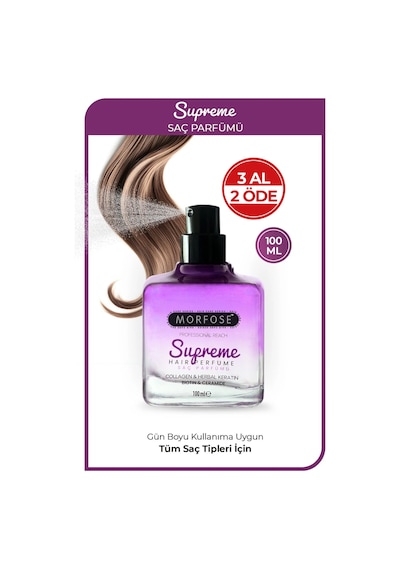 Supreme Saç Parfümü 100 Ml - Bitkisel Keratin Ve Seramid