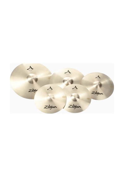 Zildjian A Zil Seti 14 16 18 21 Inç Profesyonel Davul Zilleri, Güçlü Ritim Kontrolü Sarı