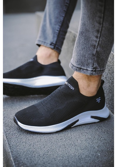 Ossa Slip On Nefes Alan Kalın Taban Erkek Sneaker