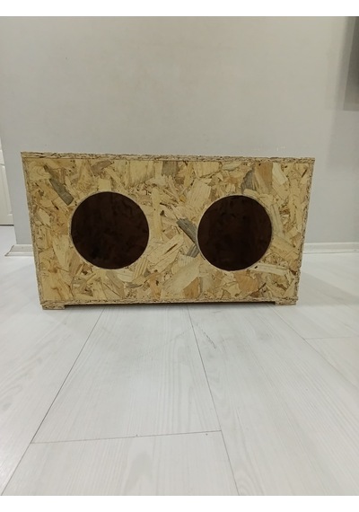 2 Li Kedi Kulübesi Kedi Evi Kafesi