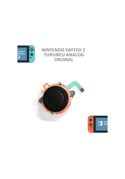 Nintendo Switch 2 Ns2 Joystick Joycon Analog Stick V2 Turuncu
