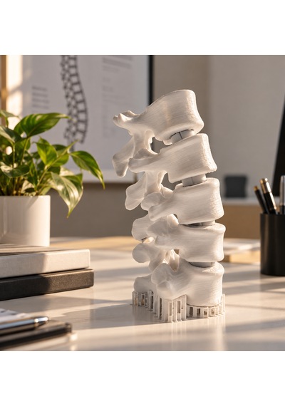 Anatomik Omurga Modeli 17 Cm Hareketli Omurga Maketi Eğitim Ve Fizyoterapi Dekoru