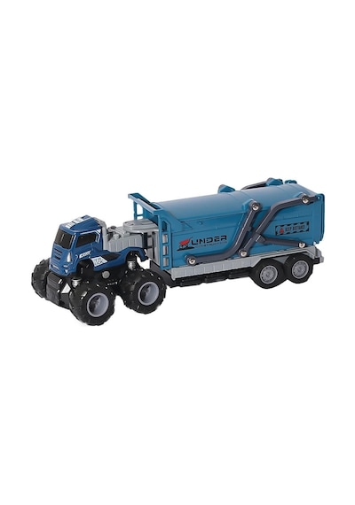 Klx600-377 Sürtmeli Die Cast 4x4 Kapalı Kasa İnşaat Tırı -vardem
