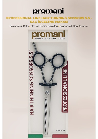 Professional Line Hair Thinning Scissors 5.5 - Saç İnceltme Makası