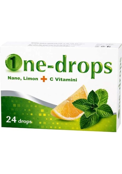 One Drops Nane Limon + Vitamin C 24 Pastil 8681057001213