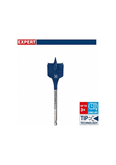 Bosch Expert 36 X 152 Mm Ahşap Yaprak Kelebek Delme Ucu 2608902104