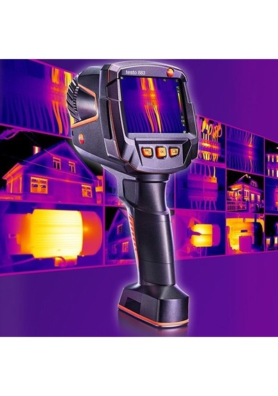 Testo 883 Profesyonel Termal Kamera Sıcaklık Ve Su Kaçağı Tespit Cihazı
