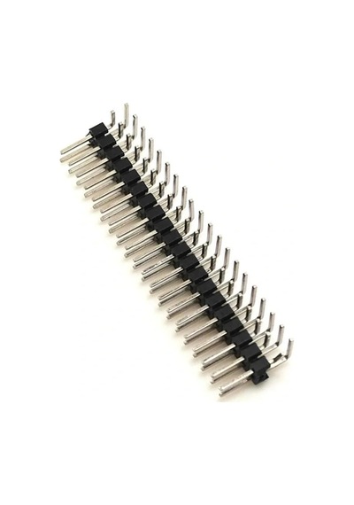 Erkek Pin Header 2x20 Pin Male 2.54mm 90 Çift Sıra