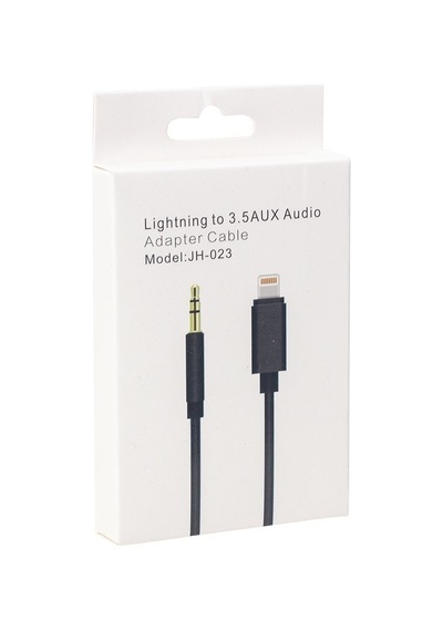 Jh-023 Apple Uyumlu iPhone Lıghtnıng To 3.5 Mm Aux Stereo Çevirici Kablo 4434