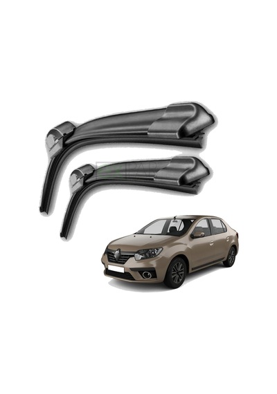 Renault Symbol Ön Cam Silecek Süpürgesi Takımı 2016 - 2019 Symbol Makyajlı Kasa Ön Silecek