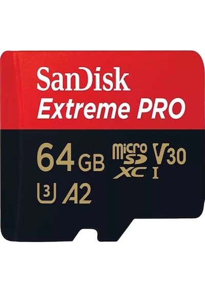 64 Gb Sandısk Sdsqxcu-064g-gn6ma Extreme Pro Mıcro Sd
