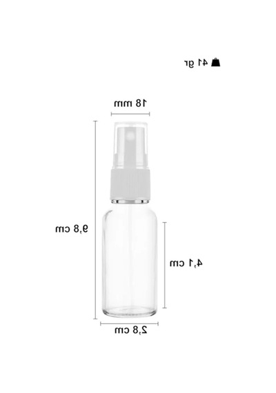 20 Ml Kapaklı Sprey Şişesi, 2 Adet Set