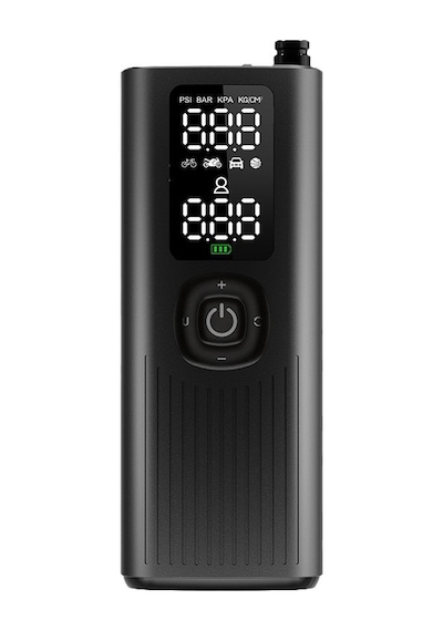 Harvox Hx-ti002 8.000 Mah Hava Kompresörü Şarjlı Digital Göstergeli Araç Lastik Şişirme 150 Psı