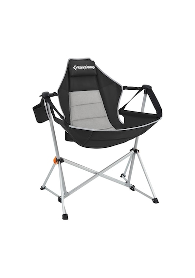 Kingcamp Orchid Salıncaklı Katlanır Kamp Sandalyesi Black/grey Çok Renkli