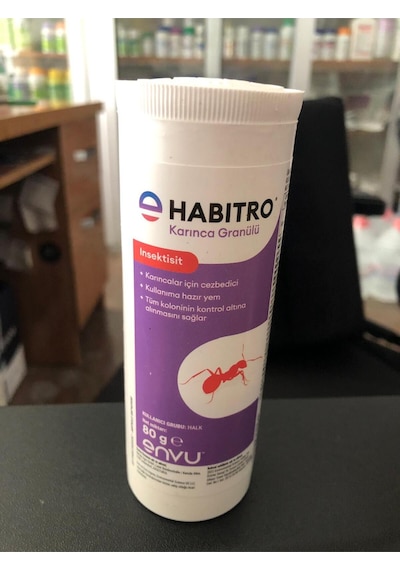 Habitro Karınca Beyaz Toz Granülü 80 Gr