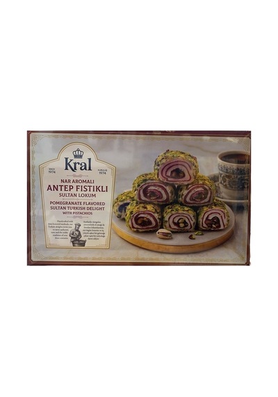 Kral Nar Aromalı Antep Fıstıklı Sultan Lokum 454 G