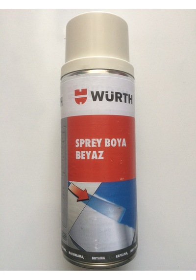Würth Tampon Boyası Oto Boyası Kirli Beyaz 400 ML Krem Beyazı