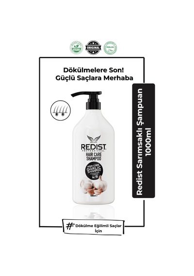 Redist Sarımsaklı Şampuan 1 L