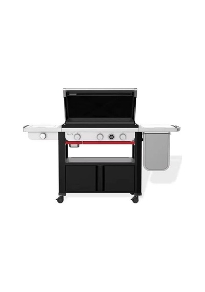 Weber Slate Gpd 76 Cm Premium Griddle Side Burner'lı Plancha-194 Siyah