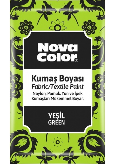 Nova Color Toz Kumaş Boyası Yeşil 12 Gr Nc-903