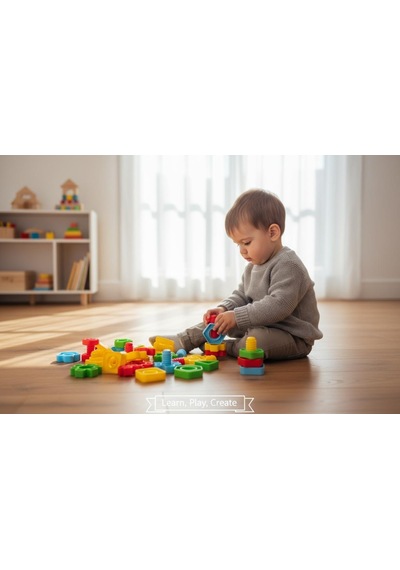 Ecem Toys Vidali Eğitsel Şekiller Seti Bpa İçermeyen Kaliteli Plastik - Renkli Geometrik Şekiller 64 Parça