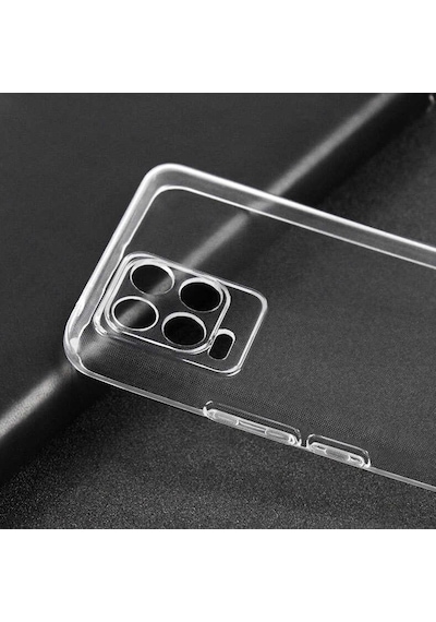 Noktaks - Realme 8 Pro Uyumlu - Kılıf Şeffaf Soft Slim Fitt Süper Silikon Kapak - Şeffaf
